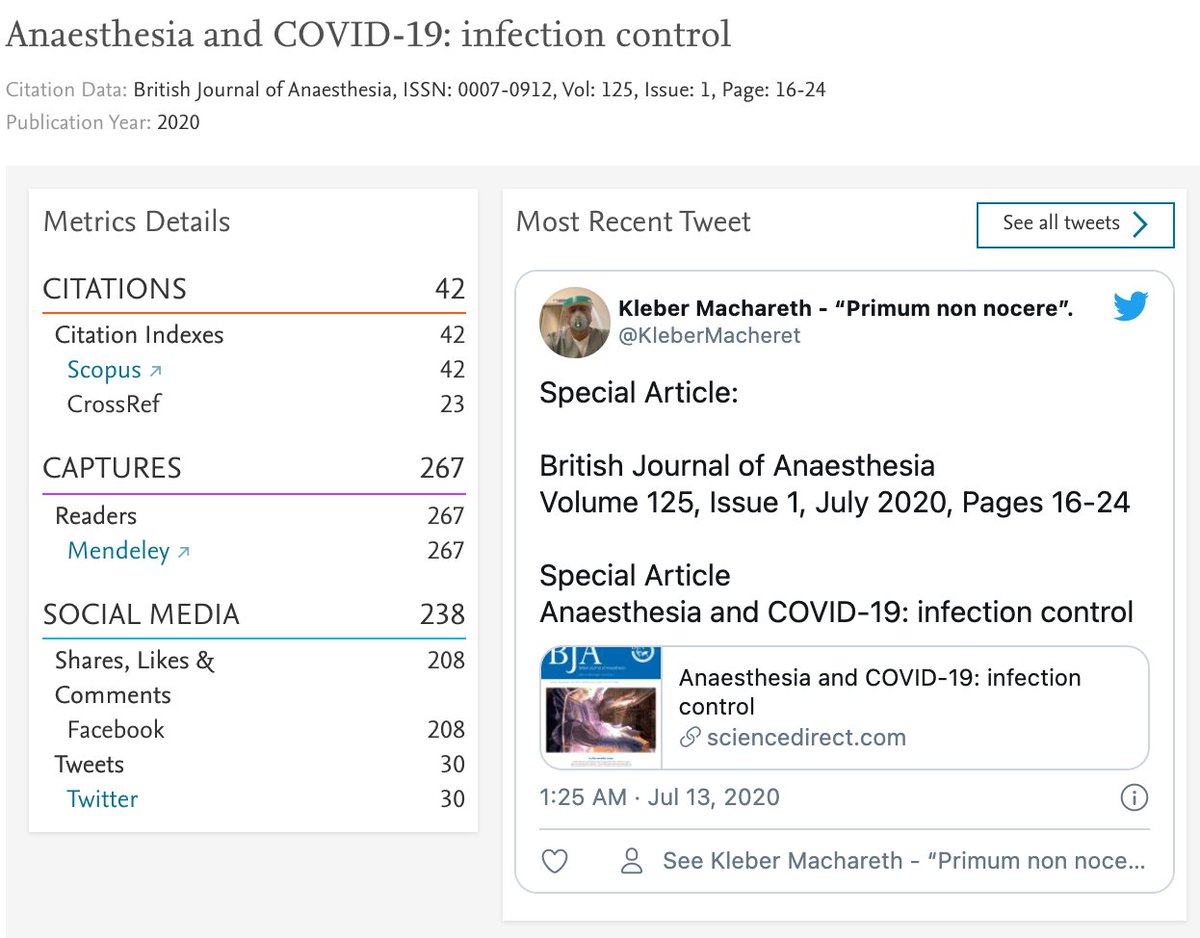 British Journal of Anaesthesia (@bjajournals) on Twitter photo The article 'Anaesthesia and COVID-19: infection control' is among the <a href="/BJAJournals/">British Journal of Anaesthesia</a> publications with the highest impact in 2020 according to <a href="/PlumAnalytics/">Plum Analytics</a>
#COVID19 <a href="/PeriopMedUCL/">PeriopMedUCL</a> <a href="/uclh/">UCLH</a> <a href="/peteodor/">Peter Odor</a> <a href="/drdamonkamming/">Dr Damon Kamming BSc MBChB FRCA Executive MBA</a> <a href="/emhoogenboom/">Émilie (she/her)</a>
bit.ly/3oF1bFh The article 'Anaesthesia and COVID-19: infection control' is among the <a href="/BJAJournals/">British Journal of Anaesthesia</a> publications with the highest impact in 2020 according to <a href="/PlumAnalytics/">Plum Analytics</a>
#COVID19 <a href="/PeriopMedUCL/">PeriopMedUCL</a> <a href="/uclh/">UCLH</a> <a href="/peteodor/">Peter Odor</a> <a href="/drdamonkamming/">Dr Damon Kamming BSc MBChB FRCA Executive MBA</a> <a href="/emhoogenboom/">Émilie (she/her)</a>
bit.ly/3oF1bFh