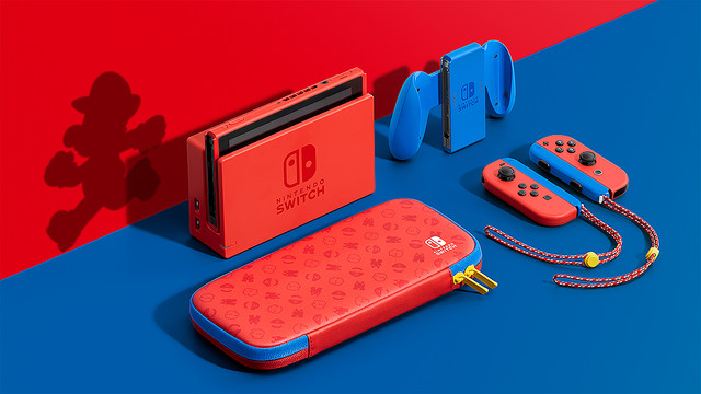 1000RT：【2/12発売】Nintendo Switchに特別な新色「マリオレッド