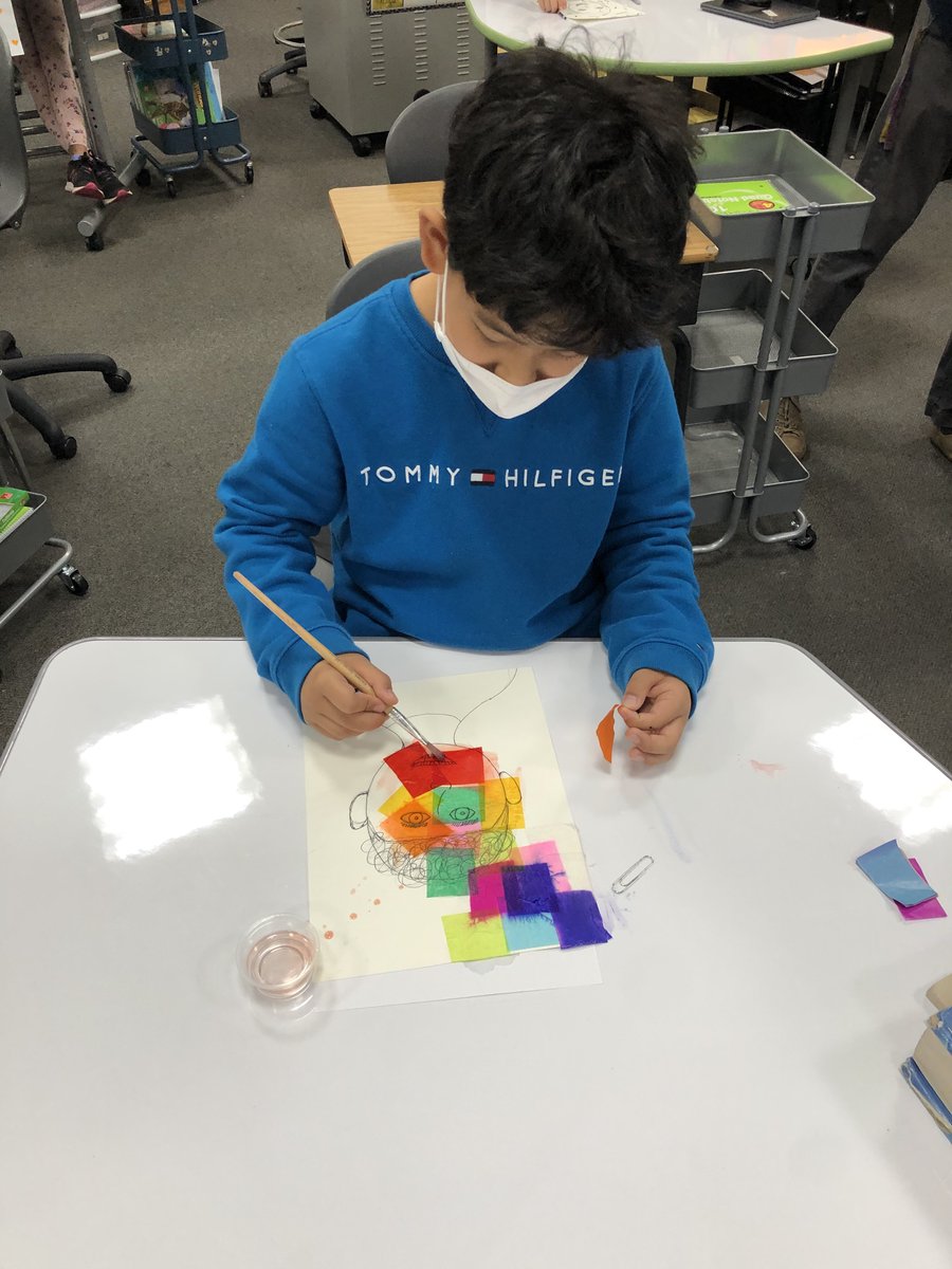 MsSingerEDU's tweet photo. Integrated self portrait art lesson and writing “I Am” poems both promote discussion about identity and what makes us unique. Thankful for our school’s commitment to being a #NoPlaceForHate. 
@ADL
 #Mssinger4th #delmarhillsk6 #DMUSD https://t.co/K9qJPhjk1X