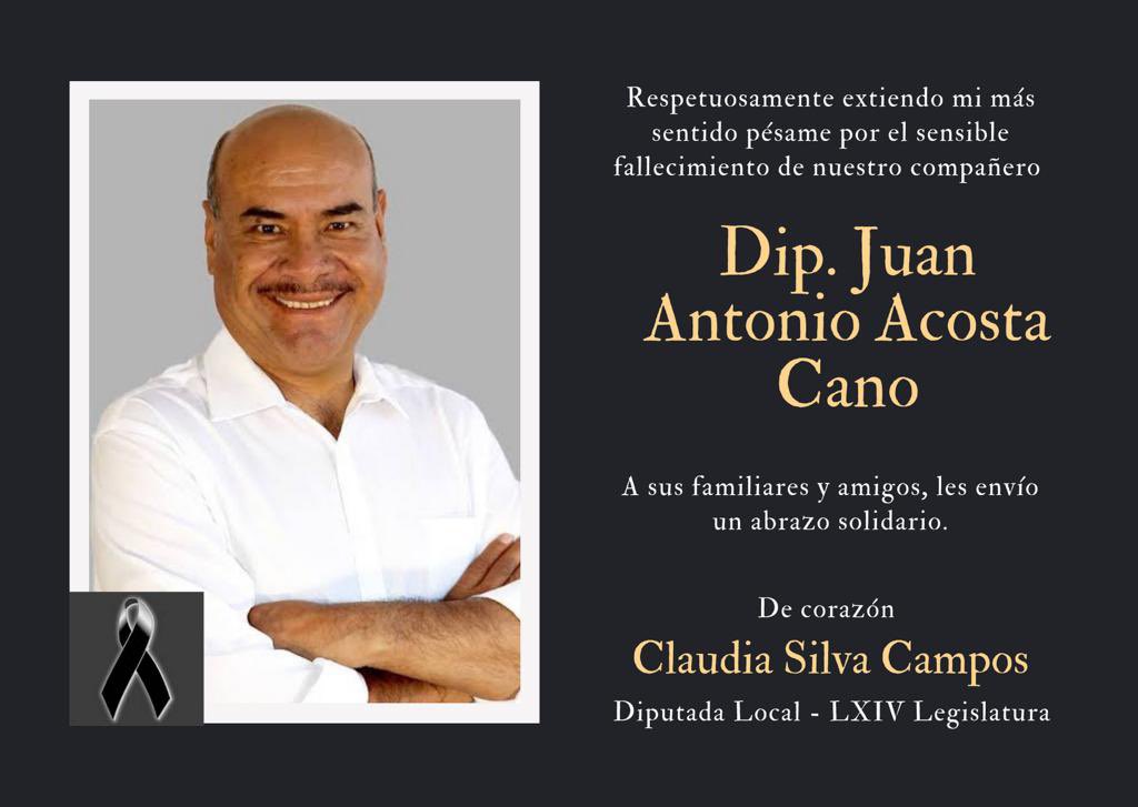 Nuestras oraciones  con familiares y amigos de mi compañero <a href="/Tonoacosta69/">Toño Acosta</a> rogando a Dios por que encuentren pronto consuelo ante su pérdida un abrazo hasta el cielo, Gracias 🙏 amigo.