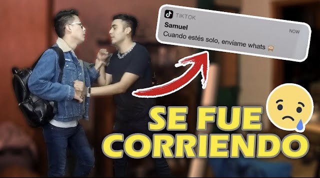 ⚠️BROMA A MI NOVIO LE CAMBIO EL NOMBRE 😹
Al final salí corriendo para evitar que se fuera 😹🥺
👉🏻 youtu.be/beOD3zygpfM 👈🏻