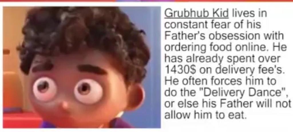 KnowDaWae's tweet photo. Ratio'd by Grubhub kid https://t.co/4R2D07stCp