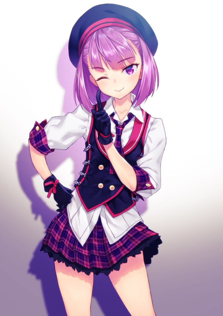 "I got a new outfit.~ How do I look~?"
