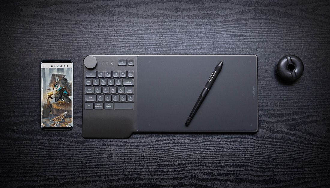 HuionTab's tweet photo. #InspiroyKeyDial KD200
#KD200 is the first Huion #pentablet with Bluetooth connectivity.
You can easily connect KD200 to your Android devices or Mac wirelessly.
Build for ultimate productivity.
📌Check out https://t.co/VoboEYux5u for detailed features.
#Huion #CES #ces2021 https://t.co/3lFryj0Kff