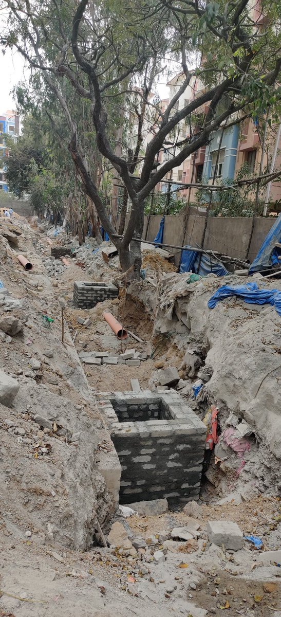 kalpana_designs's tweet photo. Sustainability can't be an aftermath. Extremely challenging if not done at  planning stages. Happy to have got  2 cr   litres  rainwater channelled from drain diversion to storage and recharge 💦
plz write to info@therainwaterproject.com 
#TheRainwaterProject 
#Sustainableliving https://t.co/4tEqJaa2vT
