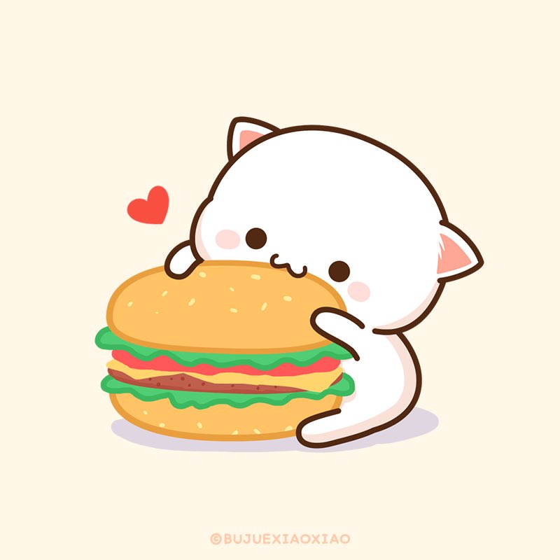 ももねこちゃんとごまくん いっぱいたべる ももねこちゃんがすきだよ ももねこちゃん ごまくん ねこ