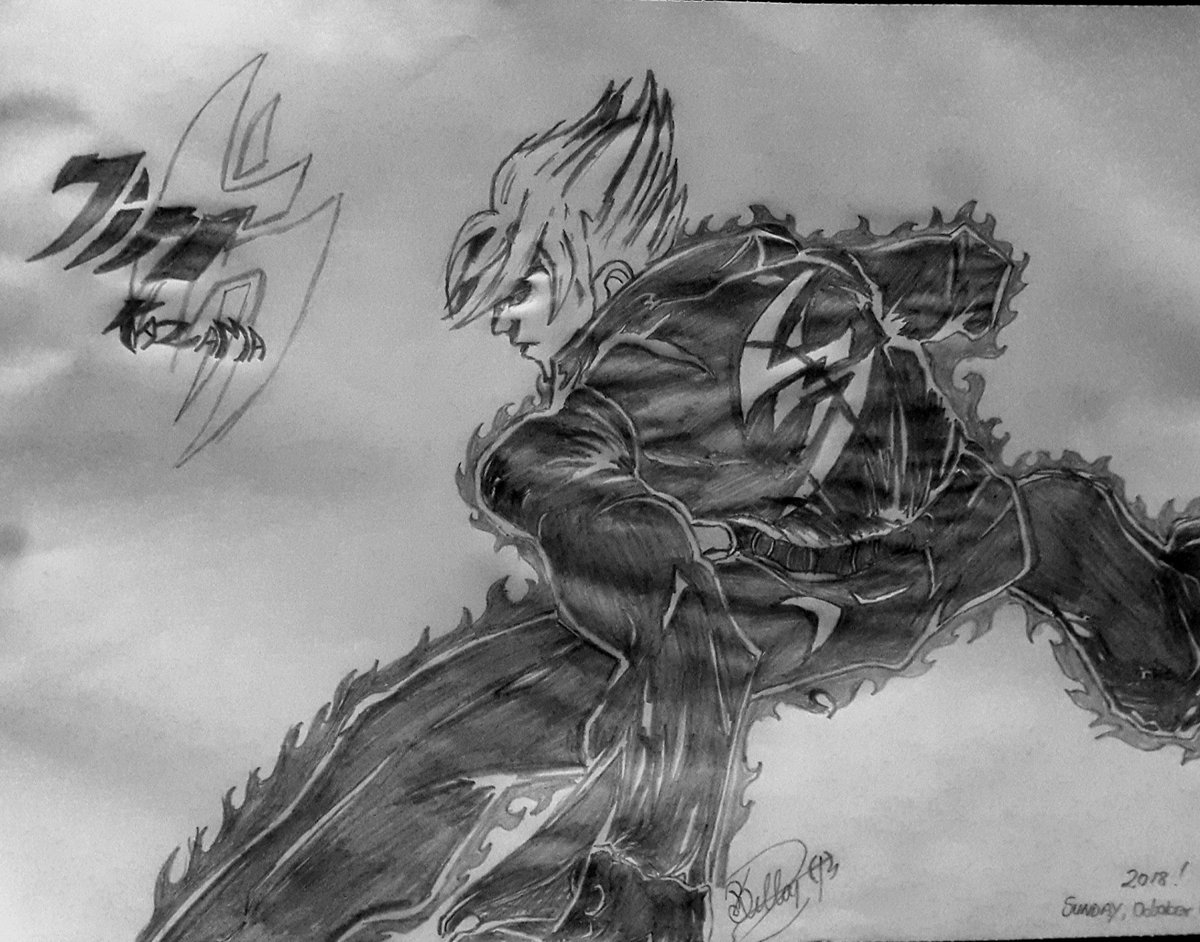 BJNGHP's tweet photo. @Barkarott I haven't posted any of my art till now. I haven't really ventured into coloring my drawings and I mostly do my drawings with Pencil/Pen and Paper.

What do you think? https://t.co/Lz715BuNR2