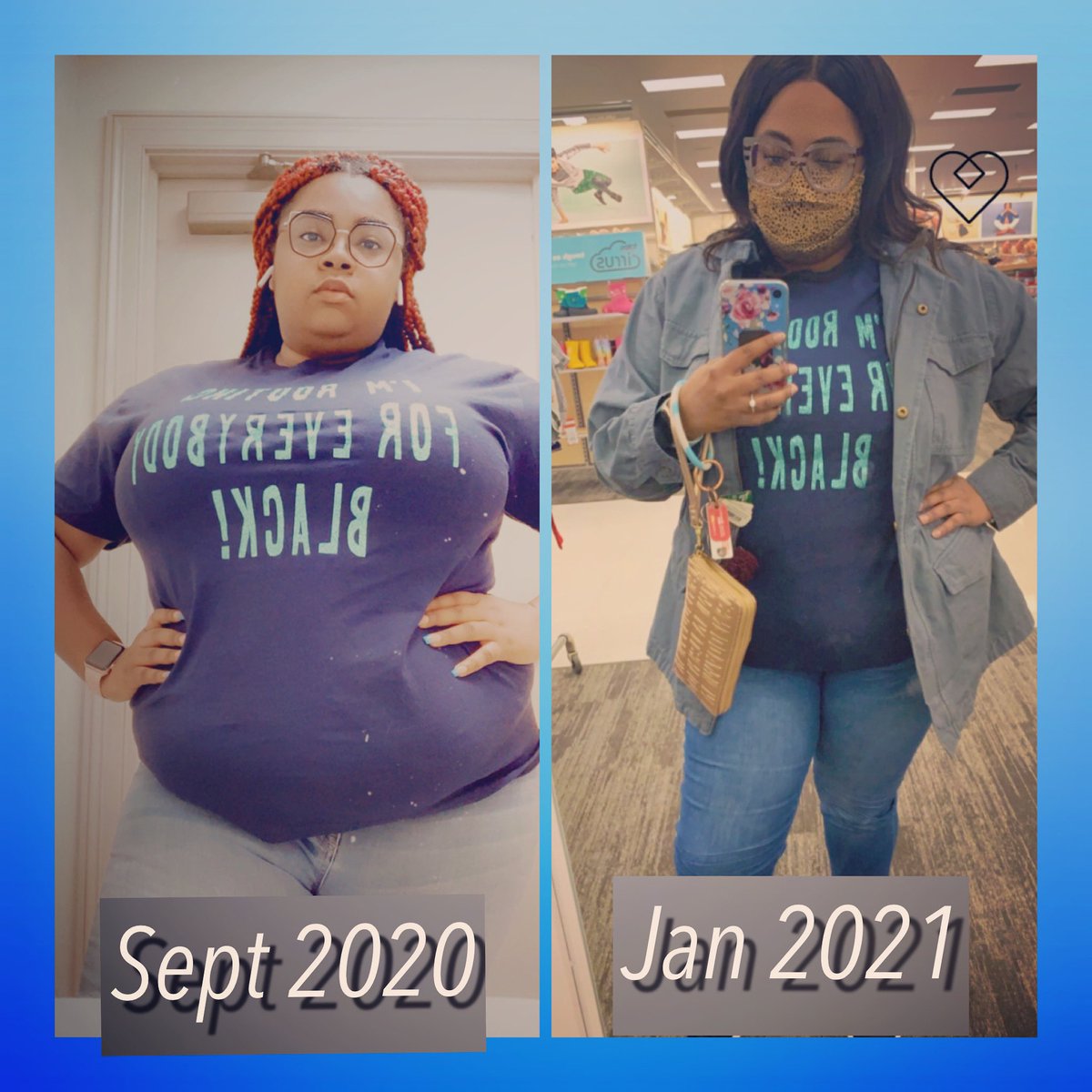 IAmRontasjaH's tweet photo. Slight flex 💪🏾.
I got a long way to go, but it ain’t over .... I’m coming for that @theestallion BODYODYODY .🤪
#AquariusHottie #Feb1 #BirthdayBehaviorLoading #NaturalWeightLoss #MyTrainerKickingMyAss
#ItsWorkingThough https://t.co/9XlgO61cNN