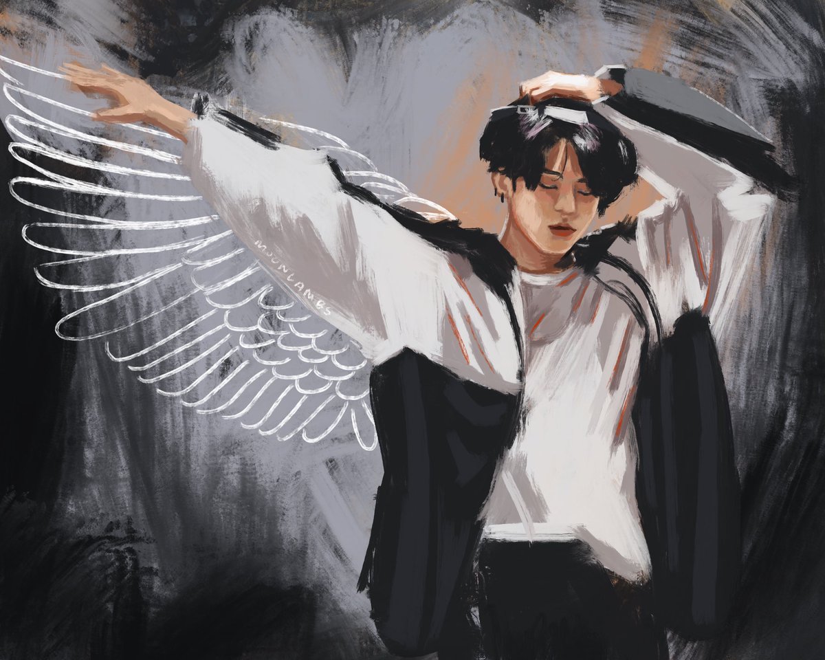 moonlambs's tweet photo. *angel noises*
[#btsfanart #jungkook] https://t.co/CDlGWYRrU3