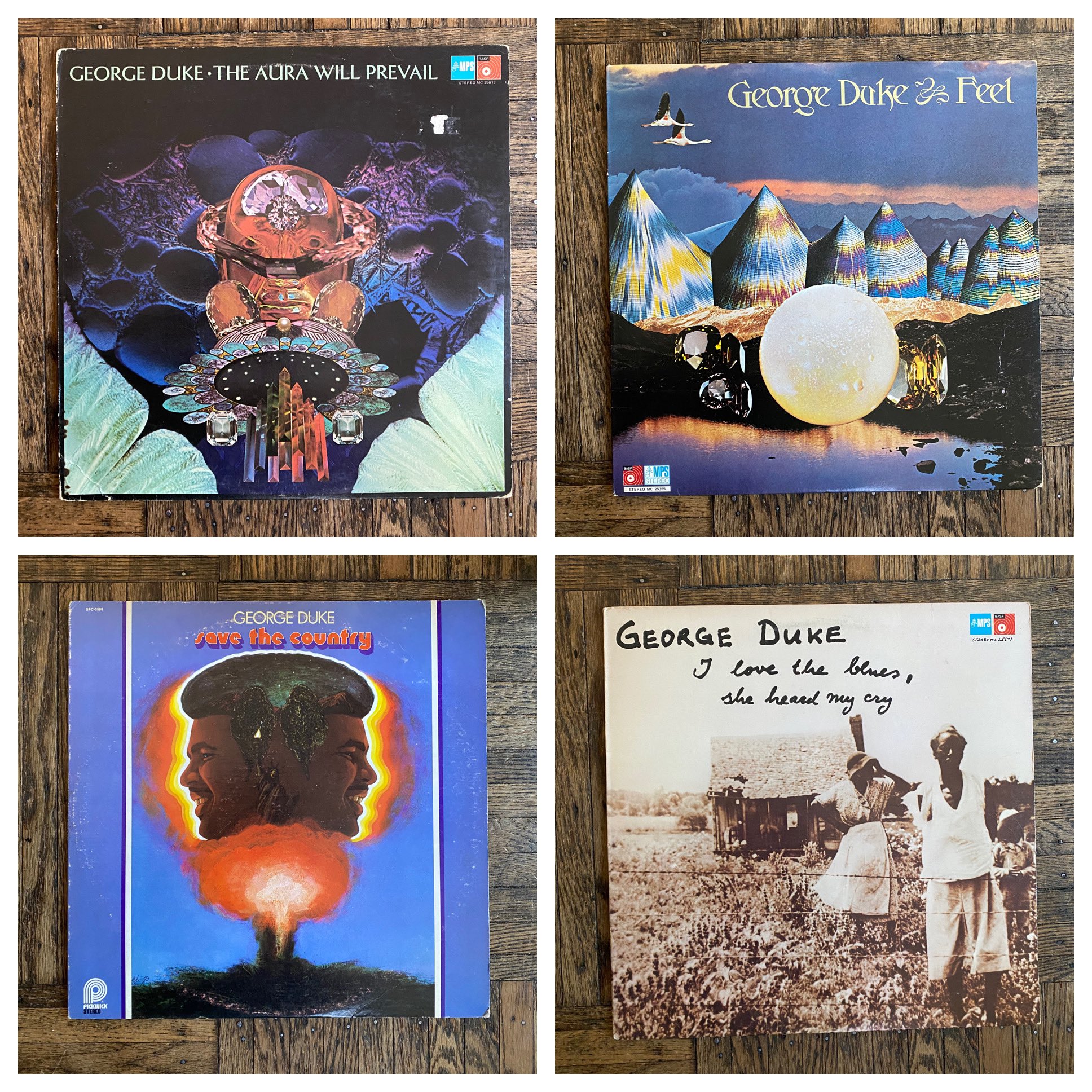 Happy birthday, George Duke. The aura has prevailed. 