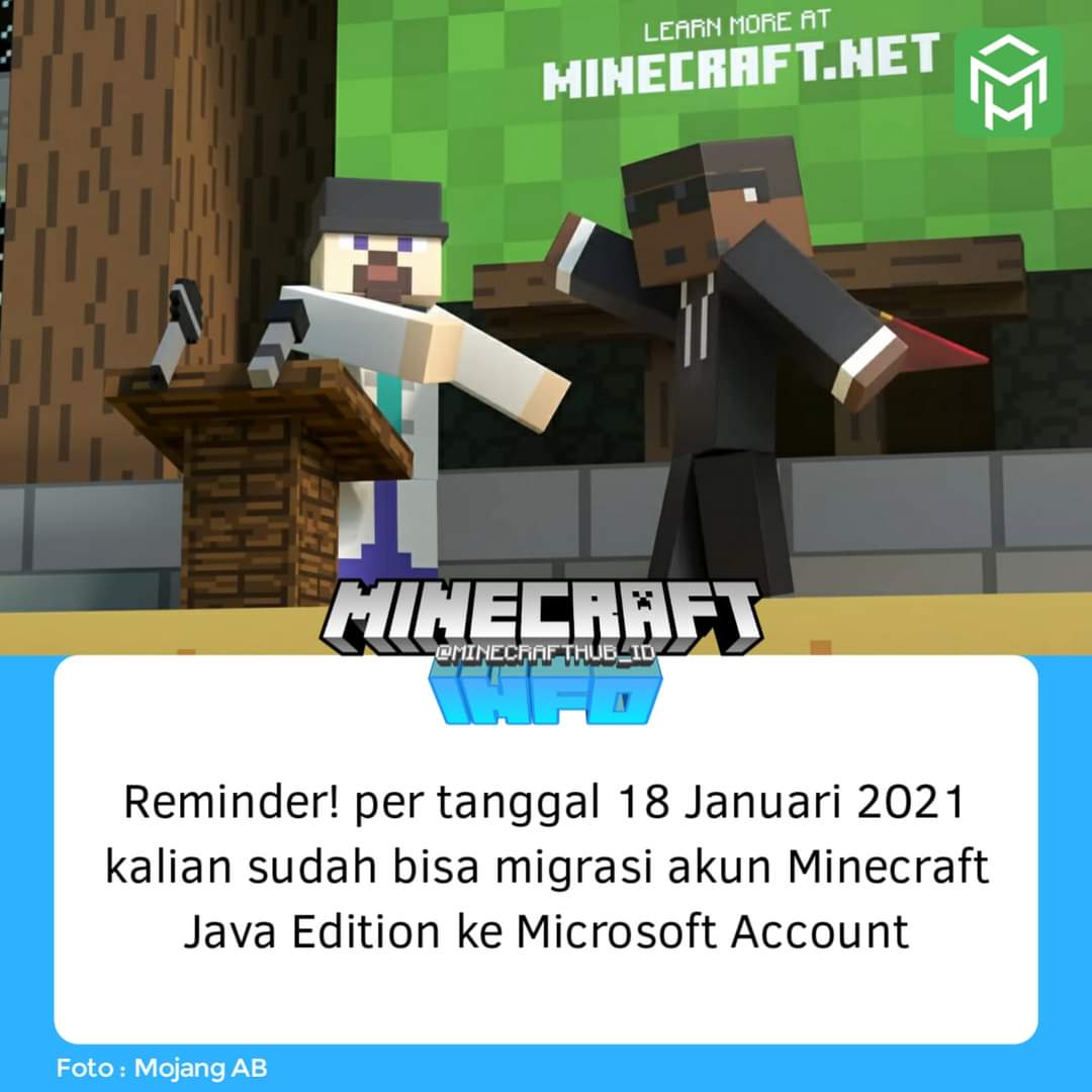 Internoplex's tweet photo. Menarik✨
Jadi kita mungkin akan segera melihat migrasi
Akun migrasi akan segera terjadi di Minecraft launcher
#minecraft #minecraftaccount #minecraftaccountmigration #minecraftinfo #minecrafthub_id #minecraftindonesia #mojangaccount #microsoftaccount https://t.co/JbwuiBZ9X6