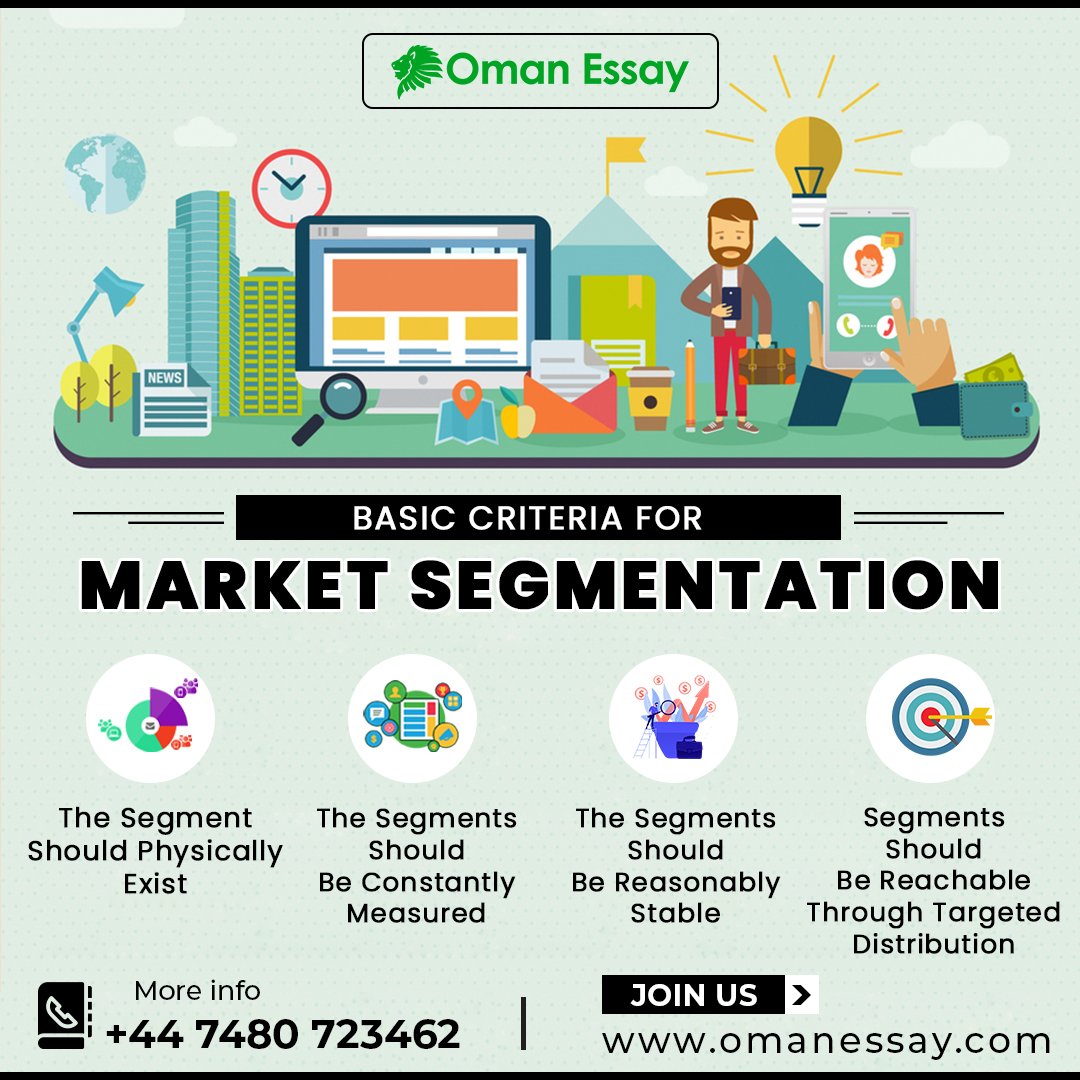 OmanEssay's tweet photo. Criterias for #MarketSegmentation :
1. Physical existence👈
2. Constantly measured🕵️‍♀️
3. Stable🧱
4. Reachable through targeted distribution 🎯

#joinin 
#Essay 
#Essaydue 
#essayuk
#research
#Data https://t.co/69kO5HI51Y