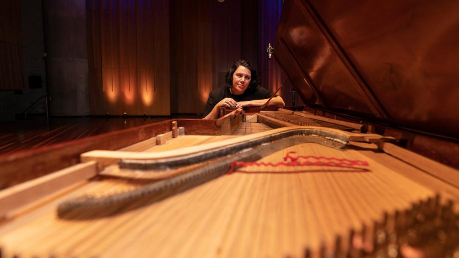 Striking a new chord 🎼🎵

Indigenous composers at <a href="/ourANU/">ourANU</a> are helping confront Australia's colonial past with original music written for an antique piano. 

Learn more in the latest edition of #ANUreporter 👇
reporter.anu.edu.au/striking-new-c…