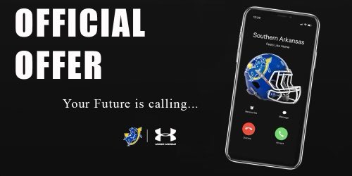 Blessed to have received an offer from Southern Arkansas University @OlineCoachBC