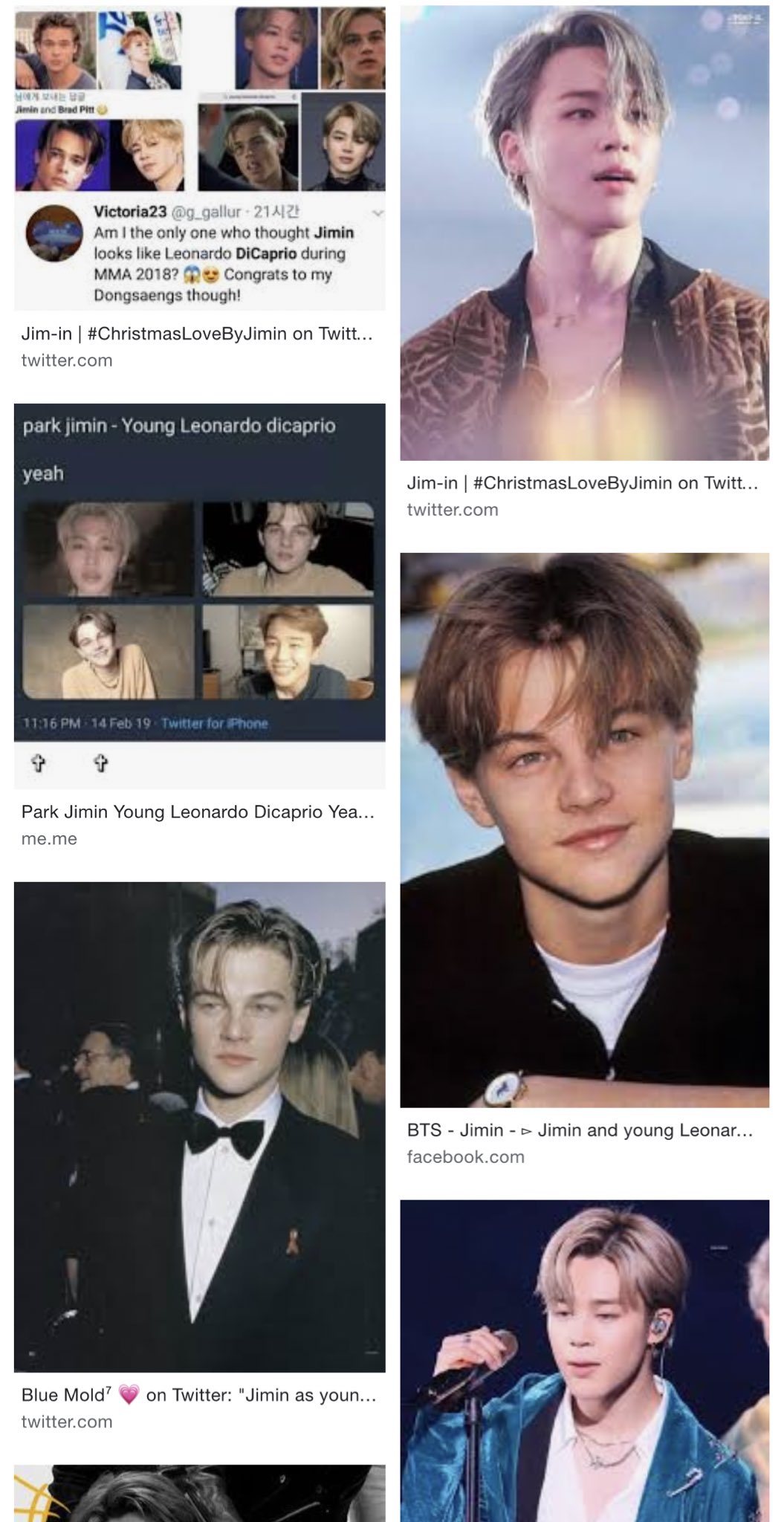 Twitter 上的 もち天使 ジミンはよく海外のarmyやファッション関係者から 若い頃のレオナルド ディカプリオと同じ雰囲気を持っている アジア人には珍しく ナチュラルなブロンドヘアが似合うジミン対し ジミンはブロンドヘアをもって生まれたみたい 等と言われ
