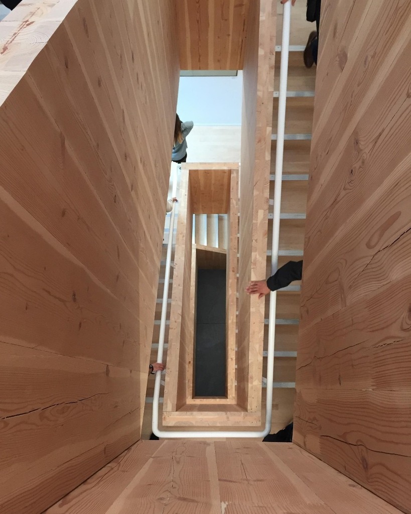 heypostmark's tweet photo. Stair Goals 😍

#yeg yeggers #yegdesign #masstimber #masstimberconstruction #westcoast #westcoastliving #biophilicdesign #biophilic #mindfuldesign #sustainable #architecture #vancouver #yvr #livinginnature #cumberland #yeg #vancouverdesign #architectu… https://t.co/6HgTyXOUaW https://t.co/nIz0w12abn