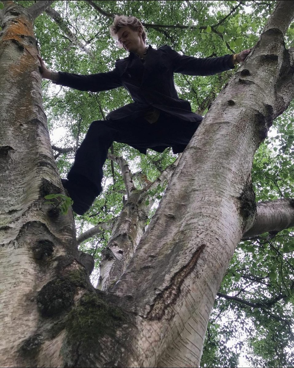 thomas brodie sangster's earring, a thread