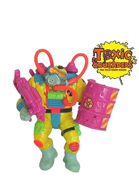 The movie's popularity resulted in a 1991 cartoon version, and in typical 80s fashion, a surprisingly extensive toy line. The aesthetic of the line is core to the 'Neon Ooze' aesthetic, with bright neon tones, gross-out slime motifs, and 'heavy industry' iconography.