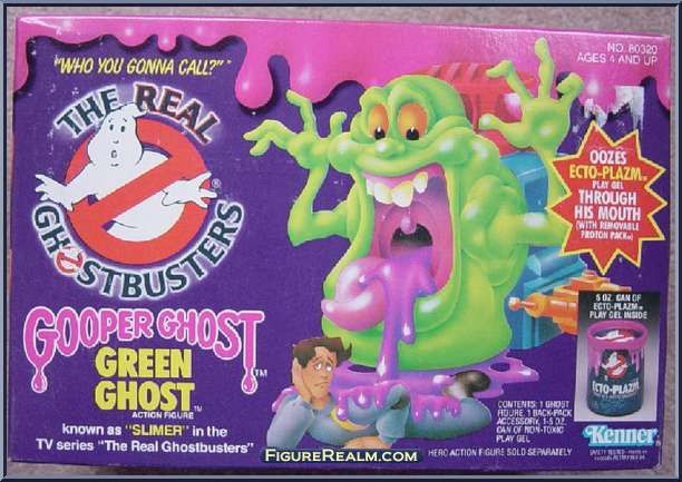 Contemporaneously, Ghostbusters (1984) had the literal embodiment of ooze, Slimer, and the general concept of Ectoplasm, both of which made appearances in various toy lines throughout the 80s and 90s.