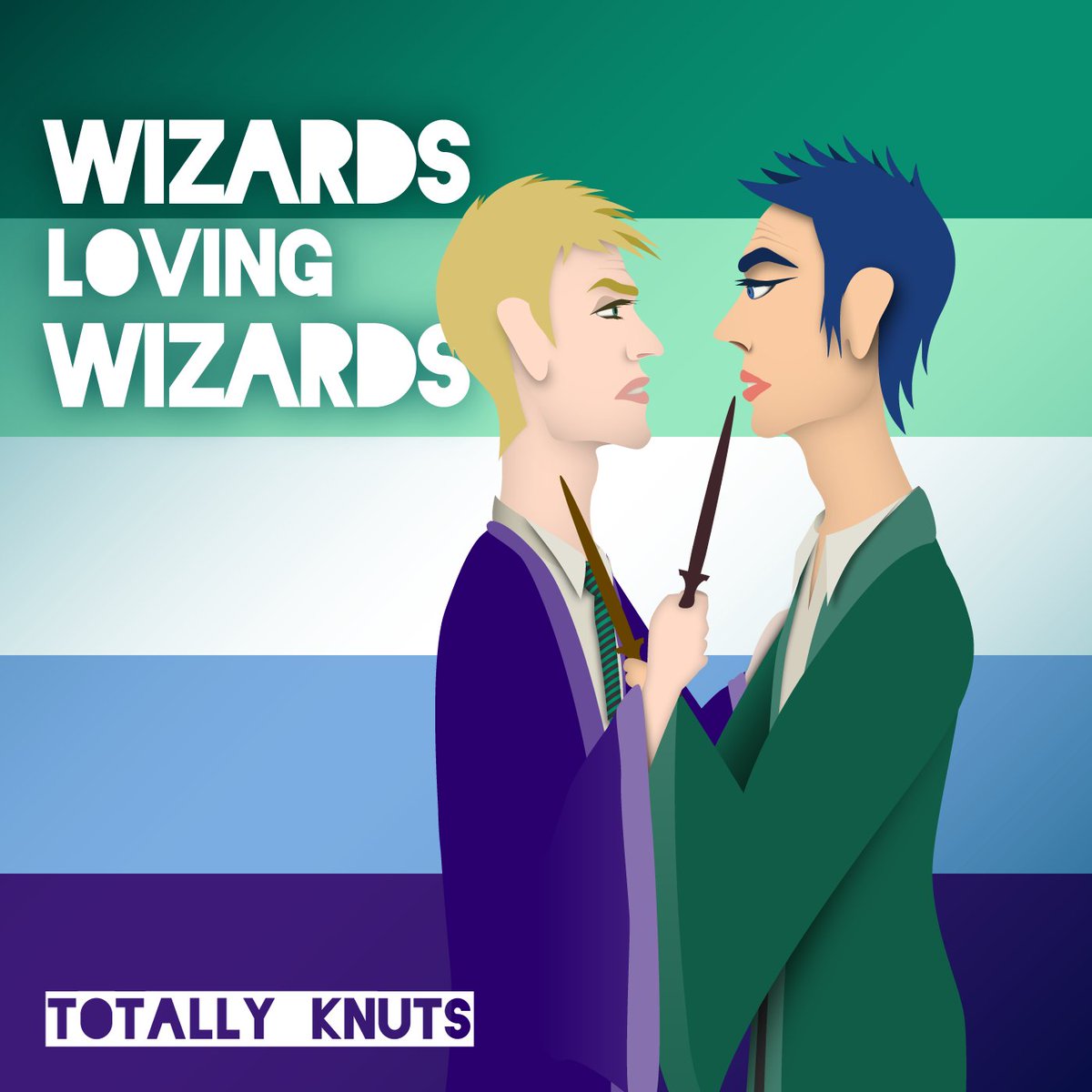 I'm so bad at promoting my own stuff BUT Wizards Loving Wizards is coming out on January 14th!