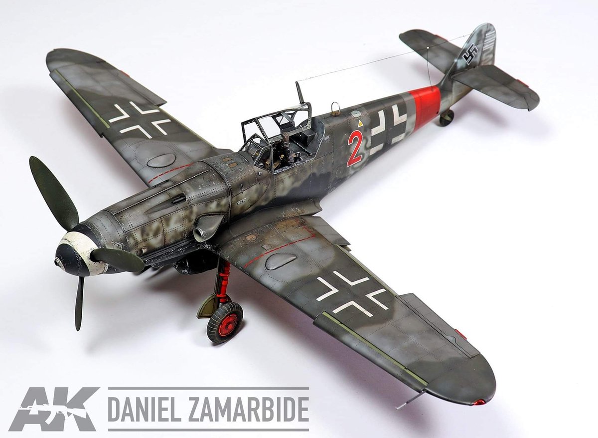 Bf-109 G (Trumpeter 1/32) by Daniel Zamarbide Suarez #プラモデル #プラモ