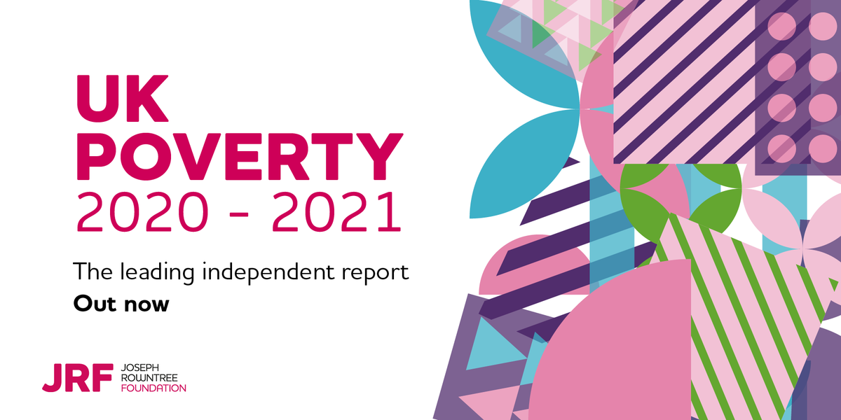 jrf_uk's tweet image. OUT NOW UK Poverty 2020/21. Our leading independent report reveals how the impact of a decade of deprivation coupled with #COVID19 and #lockdown has hit people trapped in poverty the hardest. Government policies must keep people afloat, not pull them under jrf.org.uk/report/uk-pove…