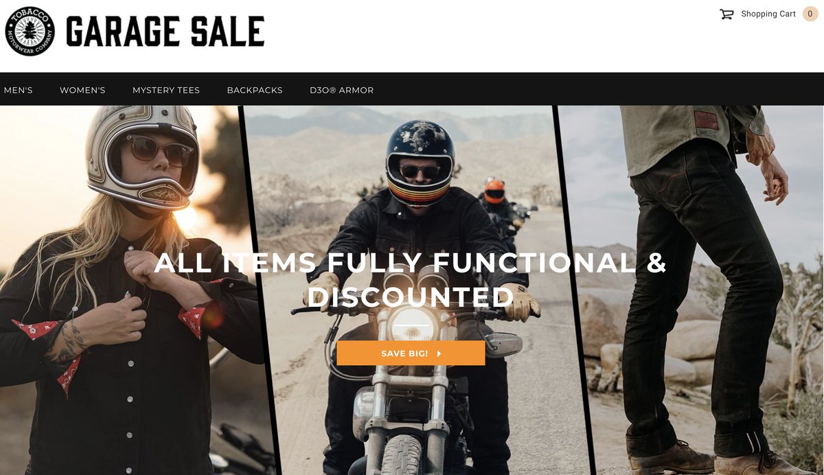 Tobacco Motorwear Co. tweet media