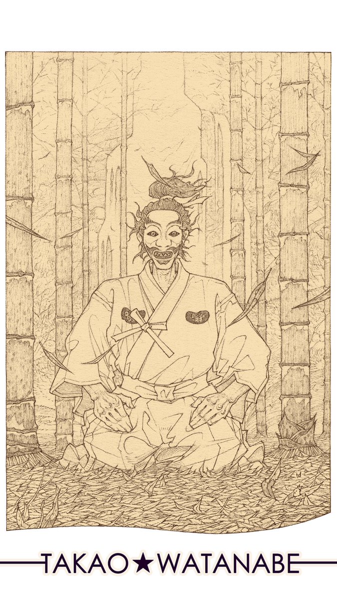 『竹林の神霊』なイラスト! 