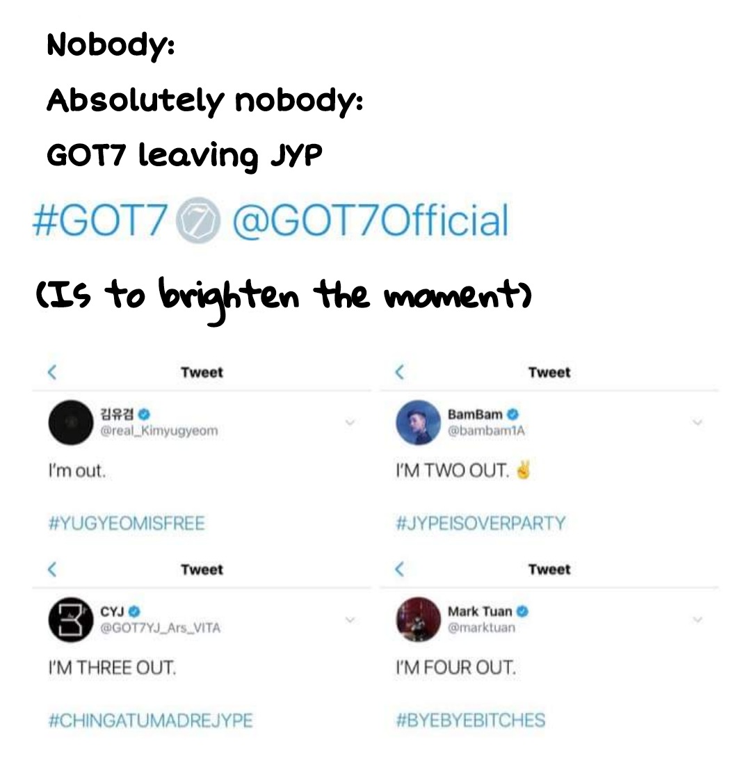 25_cpMF's tweet photo. @BamBam1A HAHAHAHA Iove this fandom so much!! 💚💚💚 @BamBam1A https://t.co/WnzityPjwg