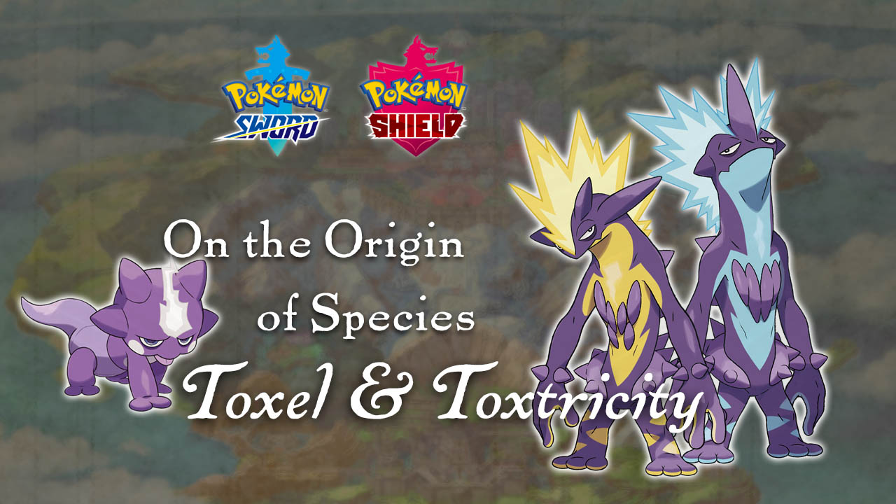 PokéJungle: Pokémon Game & Merch News on X: Today @HandNF looks at the  origins of Toxel and Toxtricity! You may be SHOCKED to learn this, but Toxel  is the only new Baby