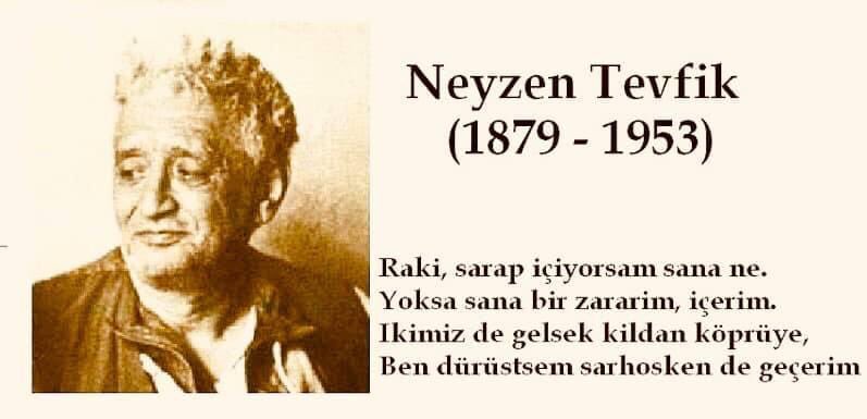 Asrın yeni bir umdesi vаr, hаk kаpаnındır. Söz hаykırаnın, mаntık ise şаrlаtаnındır. Geçmez ele bir pâye, kаvuk sаllаmаyıncа, Kürsî-i liyаkаt ааааааааh puşt olаnındır!  Neyzen Tevfik