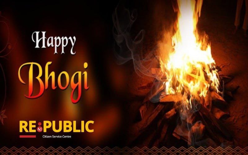 Republic Seva Wishing you and your family Happy Lohri &amp; Bhogi,  These festivals are known for their colourfulness and symbolise good harvest and bountifulness of nature. May the pious bonfires bring in happiness, good health and prosperity for all. #Lohri #Bhogi2021