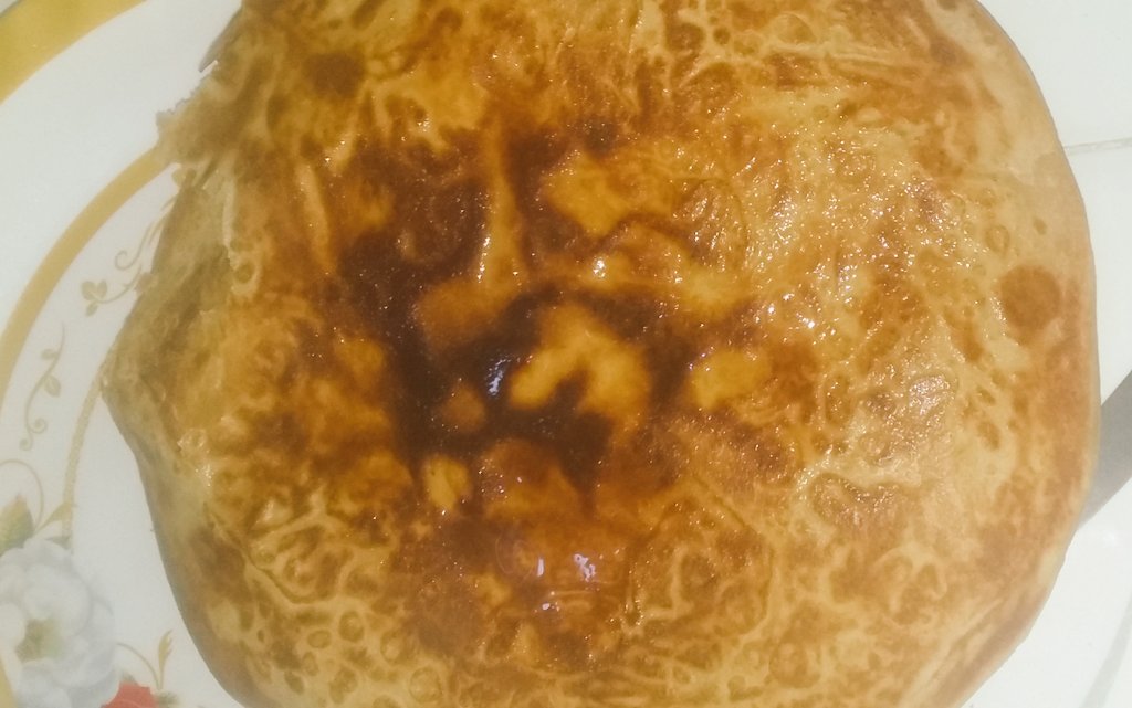 فطور من عمل يدي😋 صح مايشبه تلك الصورة التي شفتوها من قبل بس تجاوزنا خريطة اندونيسيا يعني في امل ننجح يومً ما😅😁