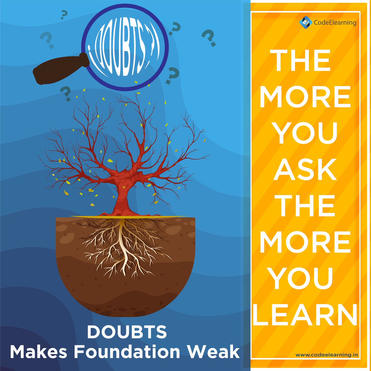 codeelearning's tweet image. "There is no doubt to be fundamental research in science, but applied research is equally important for new improvements and changes in our techniques"-Lal Bahadur Shastri Ji. Ask doubts and keep learning
#askdoubts #keeplearningkeepgrowing #learncodingonline
#codeelearning