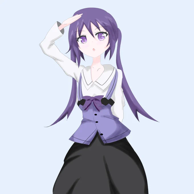 #お絵かき8日目リゼちゃん 