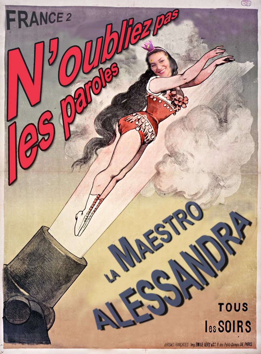 titi1960's tweet photo. Mesdames & Messieurs exceptionnellement en exclusivité mondiale sur @France2tv
Vous pourrez voir la #maestro qui va aussi vite qu'un boulet pour atteindre le haut du classement de #Noplp
C'est #Allesandra qui en seulement 8 participations est dans les #Masters avec 131 000€ 🎤 https://t.co/p8ZqHJUcMH