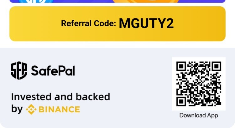 _s__k_1's tweet photo. @safepal @safepal a wonderful project
Use my referral code MGUTY2 https://t.co/nckAQMZE8o