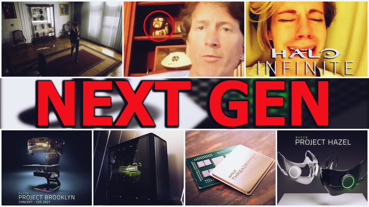 El_Locon_Gamer's tweet photo. DEJEN A #HaloInfinite EN PAZ | LO MEJOR DE LA #CES2021 | #TheMedium DEJA VER SU #rt | #TODDHOWARD Y SU GUIÑO A #IndianaJones | #StarWarsJediFallenOrder Y SUS MEJORAS #NEXTGEN | #RTX3060 YA ES OFICIAL | #RyzenThreadripperPRO #RazerCES2021
▶️https://t.co/mVaD5PiDVd https://t.co/kgQvHvECyl