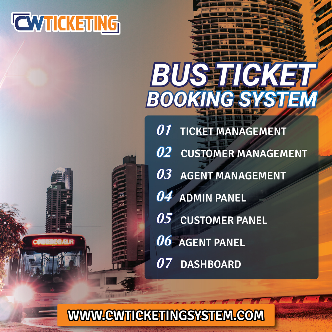CwTicket's tweet image. CW ticketing will help you set up your bus booking business with a very user-friendly bus ticket booking system. #bus #Software #busbookingsystem #webdesign #softwarecompany #travel