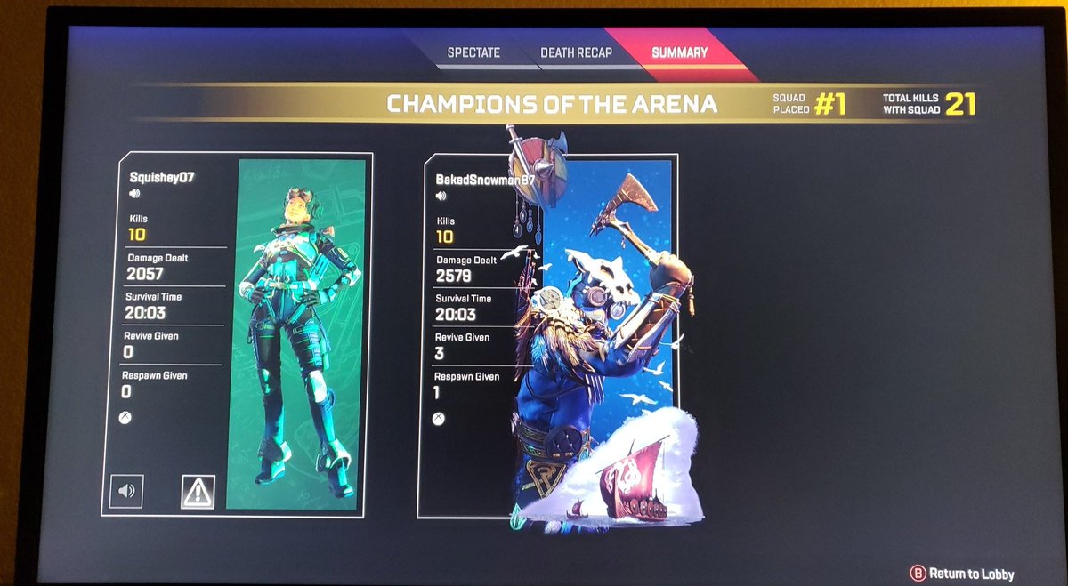 Bakedsnowman87's tweet photo. For my 9 year #twitteranniversary I present this to celebrate #playapex #apex #XBOXSHARE https://t.co/nptqgWK81a