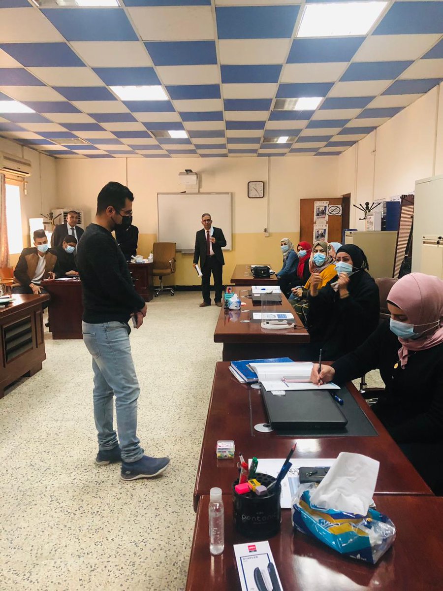 IraqMrc's tweet photo. قام فريق MRC بزيارة ميدانية الى مركز الوليد للتدريب المهني ولقائه بعدد من المتدربين لتوعيتهم وتعريفهم بمخاطر الهجرة غير النظامية، واطلاعهم على الخدمات والاستشارات التي يقدمها المركز ،وشرح ألية عمل المركز ، اضافة الى توزيع بروشورات تعريفية حول كل ما يمكن معرفته عن طبيعة العمل. https://t.co/mEAO1HNEqc