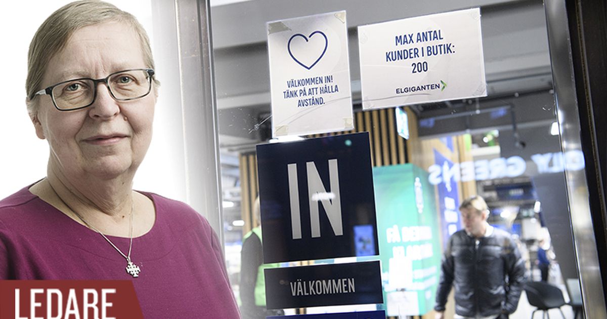 Dagen's tweet photo. Låt kvadratmetersreglen för butiker gälla även kyrkor https://t.co/472QCF9s9z https://t.co/L7ORdTBYm0