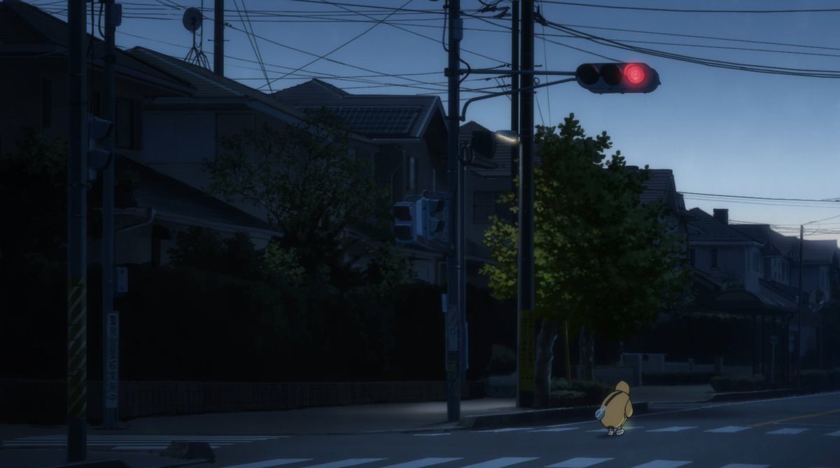 The episode does a very good job handling its non-linear progression of time and memories to briefly, but with detail, the background of the Ai, the first character we see who has heterochromia. I think that will have much more meaning as we get further along this wavy plotline.