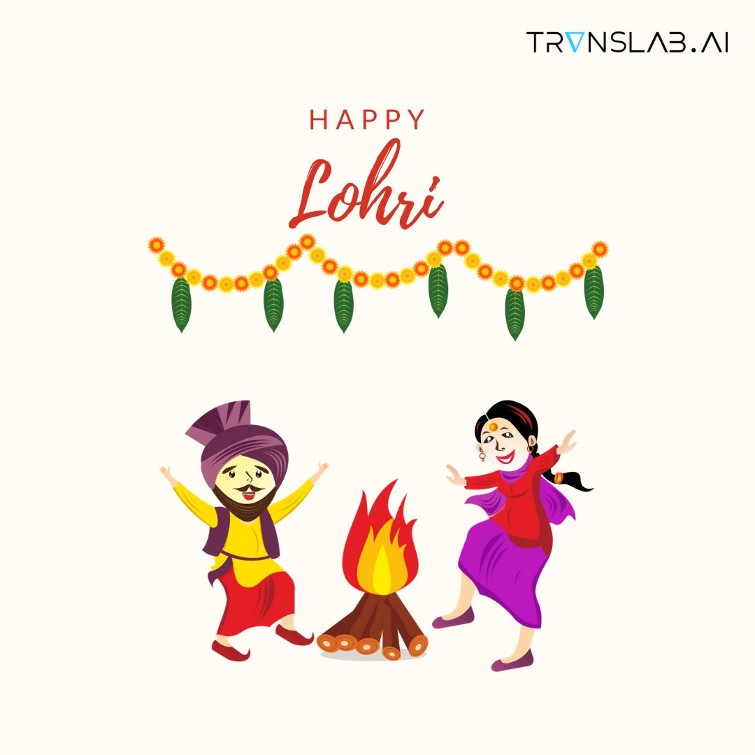 TranslabAi's tweet photo. Wishing you a Lohri full of warmth and high spirits. May you have a flourishing year and continue to grow and prosper.@angadmehta87
@texttomanish
@sunneyron
#Lohri2021 #lohricelebration #translabai #translab https://t.co/j3H3iATQb1