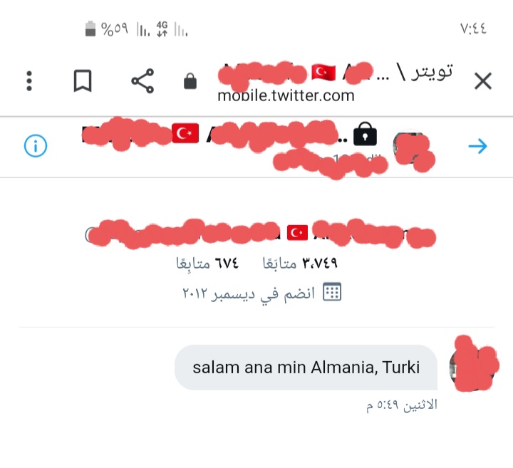 واو رهيب تركي عديل وفي ألمانيا لا لا ما قادرة أصدق
دي من الDM والما قريتو كتير