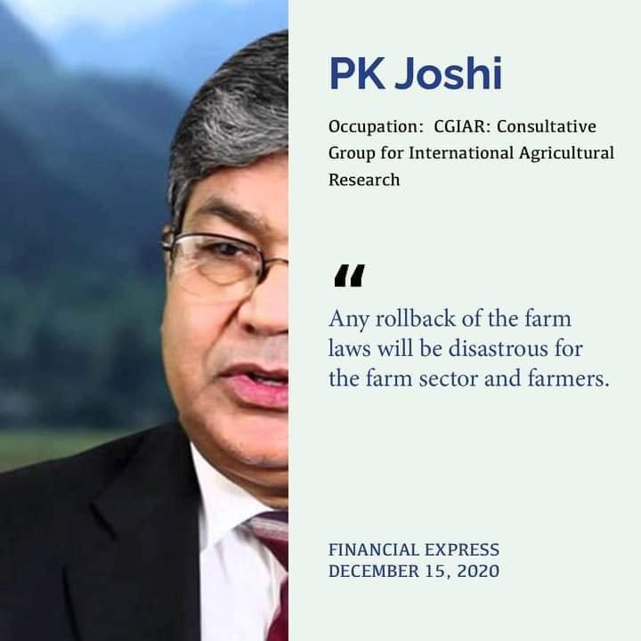 kisanektamorcha's tweet image. How can the committee be believed? The ones proposing the black laws are there to shelf it!
#FarmersRejectSCcommittee