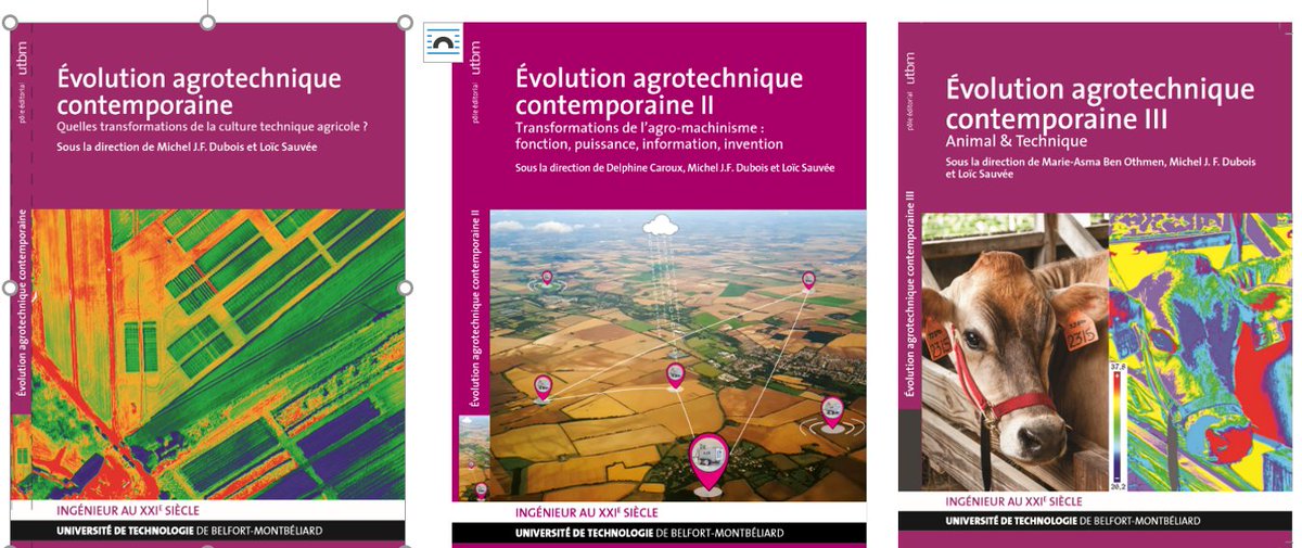 InTerACT UniLaSalle (@interact_lab) on Twitter photo Parution du tome III de l'ouvrage Evolution agrotechnique contemporaine: Animal & Techniques dont l'ambition est de fournir un éclairage original sur les enjeux de l’évolution technique en agriculture. N'hésitez pas de commander votre exemplaire via @utbm_fr <a href="/Lalibrairie_com/">Lalibrairie.com</a> Parution du tome III de l'ouvrage Evolution agrotechnique contemporaine: Animal & Techniques dont l'ambition est de fournir un éclairage original sur les enjeux de l’évolution technique en agriculture. N'hésitez pas de commander votre exemplaire via @utbm_fr <a href="/Lalibrairie_com/">Lalibrairie.com</a>