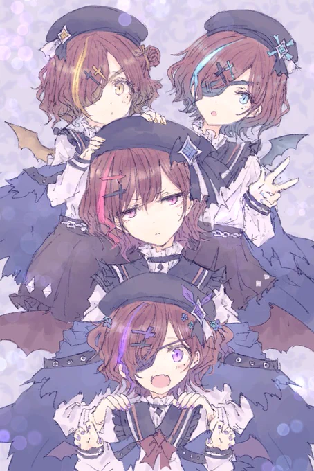 ヴァンパイア樋口と眷属x3。 