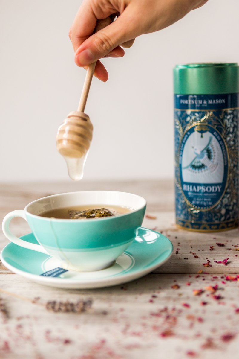 Fortnums's tweet photo. Oh, honey! For something a little different, try adding a drizzle of honey to your next cuppa... it works particularly well with traditional black teas and herbal infusions.

Psst! Shop our NEW Botanical Infusions > https://t.co/aZPn4vzeqB #FortnumsTea https://t.co/jUEpXhRCKZ