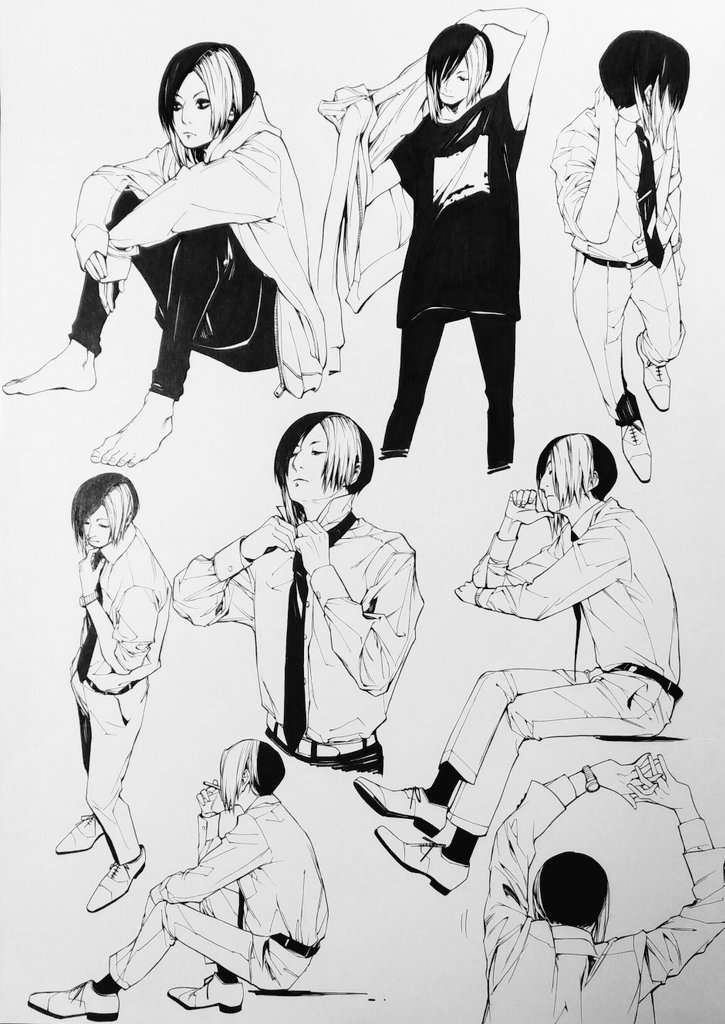 山盛りTERUさんHISASHIさん。(ポーズ練) 